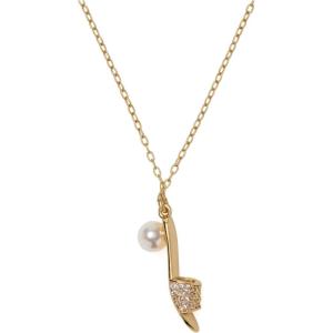 kate spade new york Appreciate You Pendant(Clear/Cream/Gold Life of the Party)
