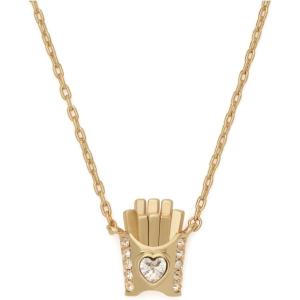 kate spade new york Appreciate You Pendant(Clear/Gold Fry-Day)