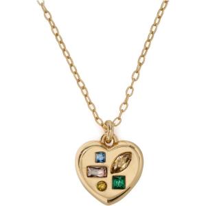 kate spade new york Appreciate You Pendant(Gold Multi Self-Love Club)