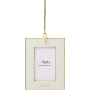 kate spade new york Be Jolly Forever Mini Frame Ornament, Christmas, Holiday Decorations