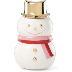kate spade new york Be Jolly Snowman Cookie Jar, Christmas, Kitchen, Festive Holiday Decor
