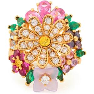 kate spade new york Bursting Blooms Cocktail Ring(Multi)