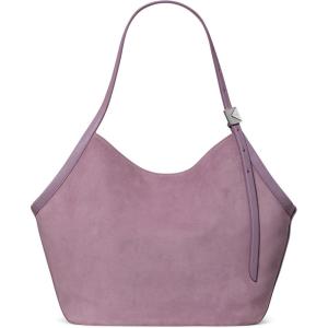 kate spade new york Deco Fine Grain Leather Tulip Tote(Market Purple Suede)