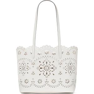 kate spade new york Do It All Large Tote(Perforated White)