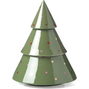 kate spade new york Figural Evergreen Treat Jar, Green, Christmas & Holiday Decor(Treat Jar)