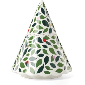kate spade new york Figural Evergreen Treat Jar, Green, Christmas & Holiday Decor(Tree Cookie Jar)