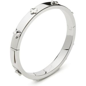 kate spade new york Hinged Bangle(Silver)