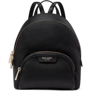 kate spade new york Hudson Pebbled Leather Small Backpack(Black)