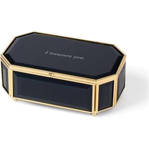 kate spade new york I Treasure You Pink Jewelry Box(Black)