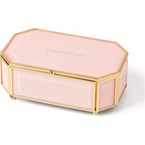 kate spade new york I Treasure You Pink Jewelry Box(Pink)