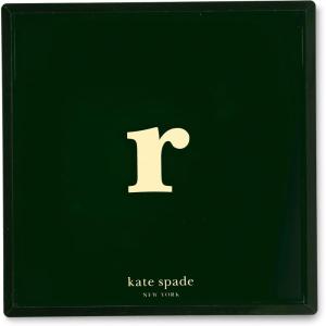 kate spade new york Initial Decorative Initial Tray, Personalized Acrylic Vanity Letter Tray, Just Mine (K)(R)