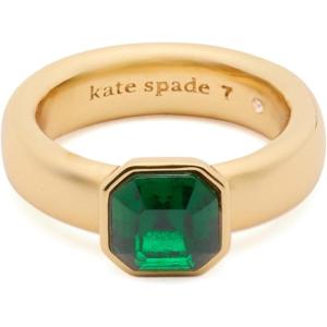 kate spade new york Keep Sparkling Asscher Ring(Light Amethyst)