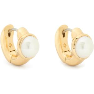 kate spade new york Keep Sparkling Huggies(Cream/Gold Round)