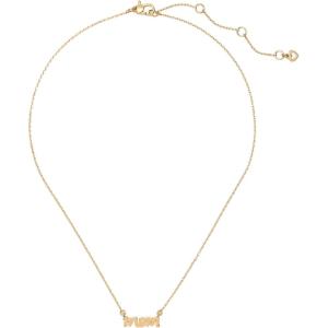 kate spade new york Love You Pendant(Gold Love You)