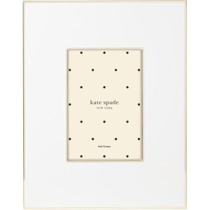 kate spade new york Make It Pop 4X6 Frame, Pink(White)