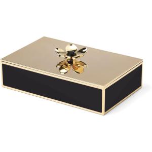 kate spade new york Make It Pop Large Floral Box, Black(Black)