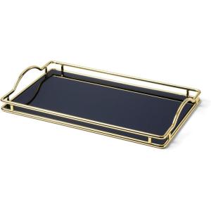 kate spade new york Make It Pop Large Floral Box, Gold(Vanity Tray)