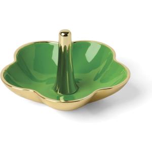 kate spade new york Make It Pop Metal Ring Dish, Green(Green)