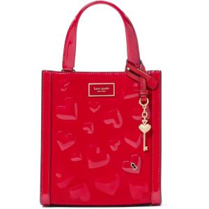 kate spade new york Manhattan Mini Tote Bag(Key to My Heart Cherry Rouge)