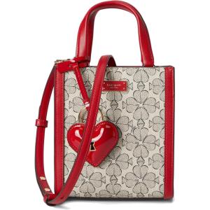 kate spade new york Manhattan Mini Tote Bag(Spade Flower Cherry Rouge Multi)