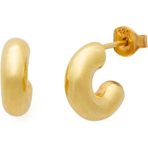 kate spade new york Meant To Be Fine Jewelry Earrings(Gold Huggies)