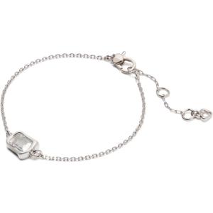 kate spade new york Molten Glass Solitaire Bracelet(Clear/Silver)