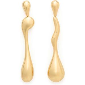 kate spade new york Molten Glass Statement Studs(Gold)