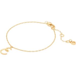 kate spade new york One In A Million Letter Bracelet(Gold E)