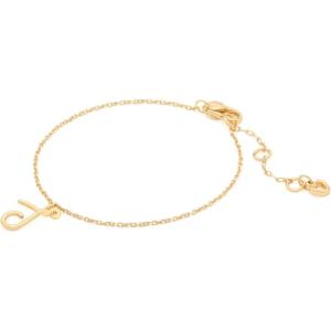 kate spade new york One In A Million Letter Bracelet(Gold J)