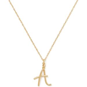 kate spade new york One In A Million Letter Pendant(Gold A)