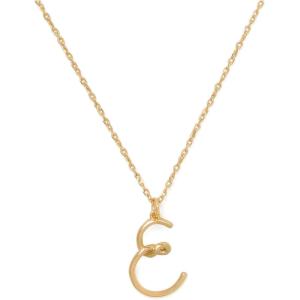 kate spade new york One In A Million Letter Pendant(Gold E)