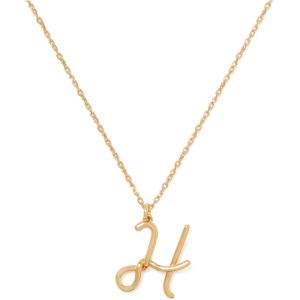kate spade new york One In A Million Letter Pendant(Gold H)