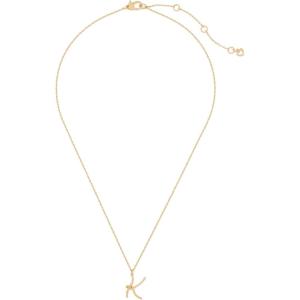 kate spade new york One In A Million Letter Pendant(Gold K)