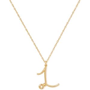 kate spade new york One In A Million Letter Pendant(Gold L)