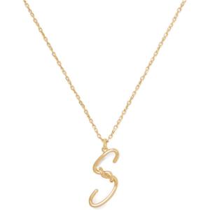 kate spade new york One In A Million Letter Pendant(Gold S)