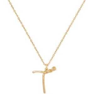 kate spade new york One In A Million Letter Pendant(Gold T)