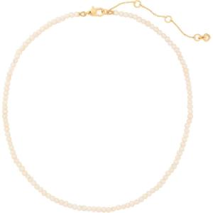 kate spade new york One In A Million Necklace(Cream/Gold Pearl)