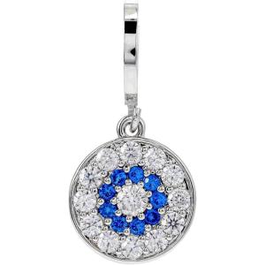 kate spade new york One in a Million Mini Charm(Blue Multicolor Evil Eye)
