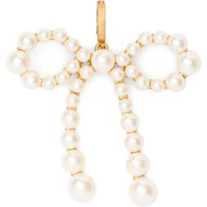 kate spade new york One in a Million Mini Charm(White Gold Pearl Bow)