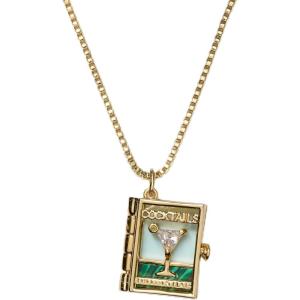 kate spade new york Page Turner Book Pendant