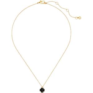 kate spade new york Spade Flower Mini Pendant(Black)