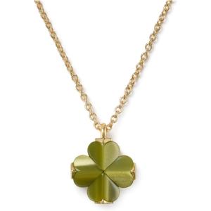 kate spade new york Spade Flower Mini Pendant(Light Green)