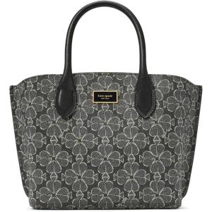 kate spade new york Suite Crossgrain Leather Crossbody Tote Bag(Black Multi)