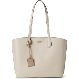 kate spade new york Suite Crossgrain Leather Large Work Tote Bag(Milk Glass Multi)