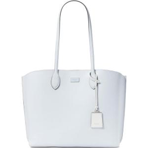 kate spade new york Suite Crossgrain Leather Large Work Tote Bag(Taro Milk)
