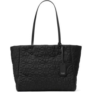 kate spade new york Tilly Quilted Fabric Medium Tote(Black)