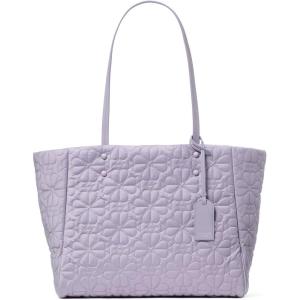 kate spade new york Tilly Quilted Fabric Medium Tote(Frozen Lilac)
