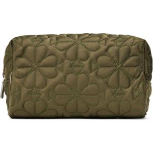 kate spade new york Tilly Quilted Fabric Small Cosmetic(Oolong Green)