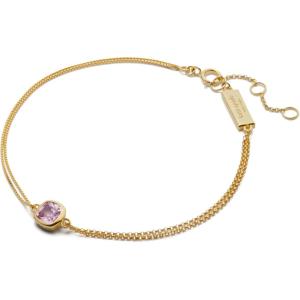kate spade new york Time To Shine Gem Bracelet(Pink Sapphire Gem)