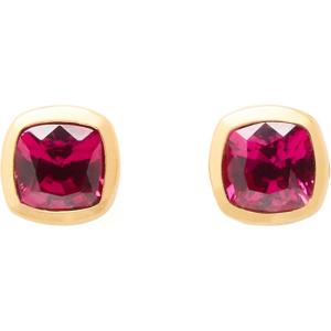 kate spade new york Time To Shine Gem Studs(Ruby/Gold Gem)